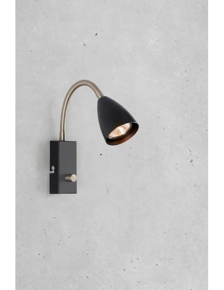 Markslöjd CIRO – Spot mural design avec bras pivotant, éclairage directionnel et variateur pratique