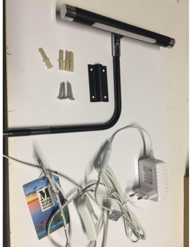 Applique Led d\'éclairage de tableau Monet noire - Markslojd Leluminaireled.com