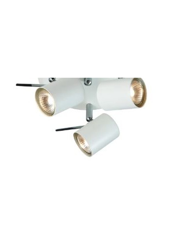 Markslöjd Hyssna – Plafonnier orientable parfait pour les pièces de vie, alliant fonctionnalité et discrétion