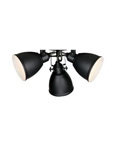 Markslöjd Fjällbacka – Design vintage en fer noir, idéal pour une ambiance intemporelle et raffinée