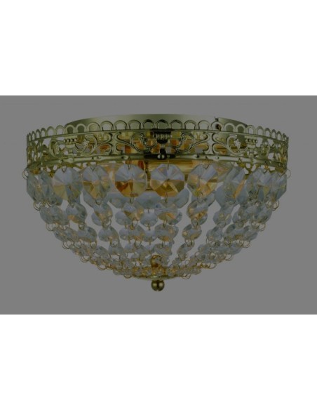 Markslöjd Saxholm – Plafonnier élégant pour intérieur, effet lumineux chaleureux et ambiance luxueuse