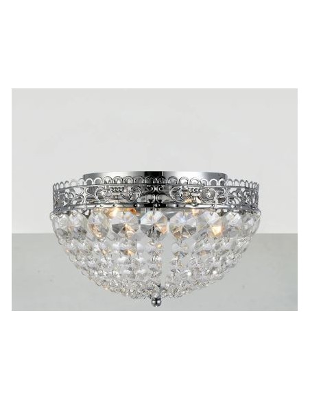 Markslöjd Saxholm – Design sculpté et finition brillante, idéal pour sublimer vos plafonds