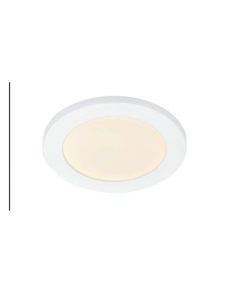 Spot LED fixe 7 W, dimmable, IP20, blanc mat – Markslöjd – Combine