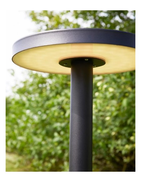 Spot extérieur LED dimmable 5W, IP44, métal aluminium – Markslöjd – Garden 24