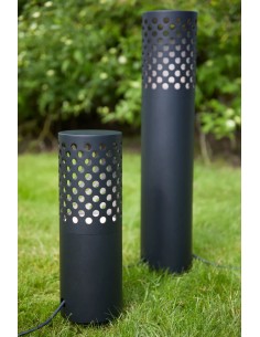 Markslöjd Garden 24 – Borne LED extérieure noire 6W, 68 cm, IP44, avec câble et piquets inclus 2