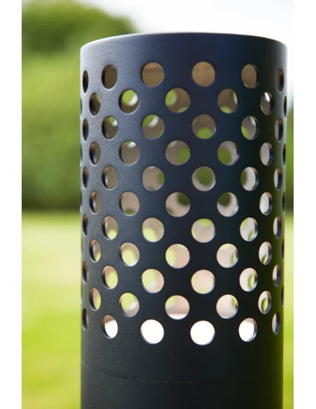 Markslöjd Garden 24 – Borne design 96 cm avec LED fixe 6W, IP44, variateur intégré