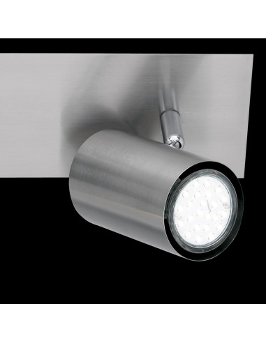 Trio Marley – Luminaire plafond métallique style scandinave, 3 x GU10 max 35W, IP20