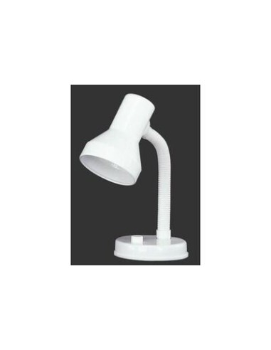 Trio Pronto – Lampe de chevet ou de bureau, plastique blanc, 1xE27 (non incluse), H 30 cm