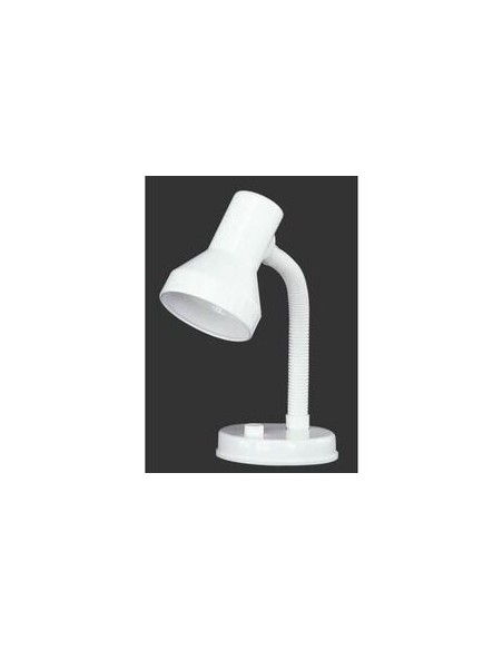 Trio Pronto – Lampe de chevet ou de bureau, plastique blanc, 1xE27 (non incluse), H 30 cm