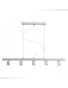 Suspension métal chromé Rallong V - Rendl Light Studio Leluminaireled.com 2