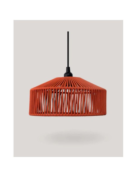 Suspension Led étanche terracotta - New Garden - Calabardina