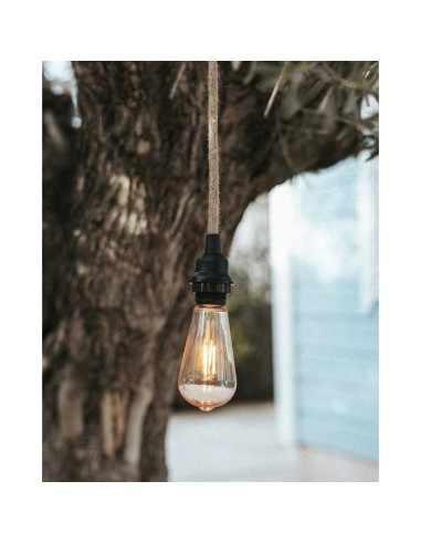 Câble étanche pour luminaire extérieur jute extérieur | New Garden