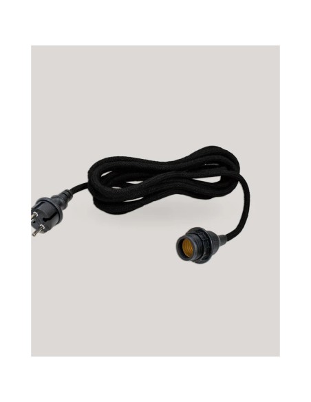 Câble  étanche pour luminaire extérieur noir - New Garden - Arteixo