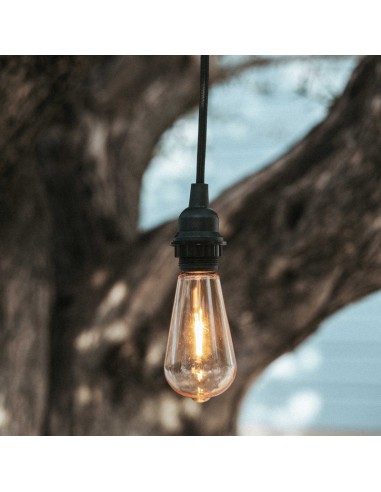 New Garden - Arteixo - Câble  étanche pour luminaire extérieur noir