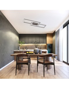 Plafonnier LED  98 cm dimmable CCT - Fischer&Honsel - Seth 2