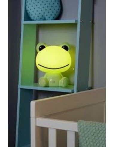 Lampe de chevet Led enfant - veilleuse Dodo Frog - Lucide Leluminaireled.com