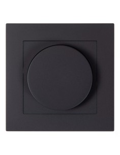 Variateur d'intensité lumineuse  mural Led  Noir - Lucide