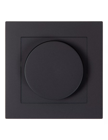 Variateur d'intensité lumineuse  mural Led  Noir - Lucide