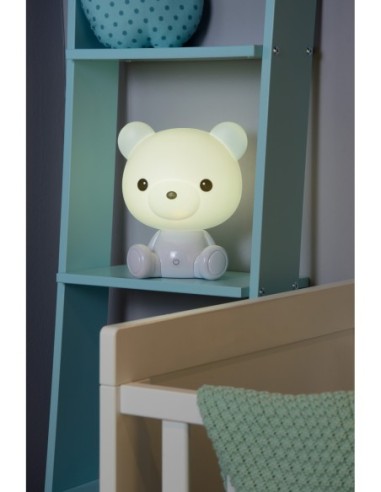 Lampe de chevet Led enfant - veilleuse Dodo Bear - Lucide Leluminaireled.com