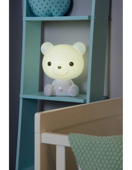 Lampe de chevet Led enfant - veilleuse Dodo Bear - Lucide Leluminaireled.com