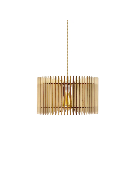 Suspension bois 40cm - Atelier Loupiote - Apollon