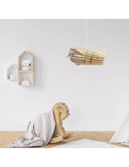 Suspension en bois - Atelier Loupiote - Antoine