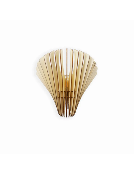 Applique en bois - Atelier Loupiote- Aqua