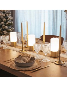 Lampe de table LED - MAIA laiton - New Garden 2