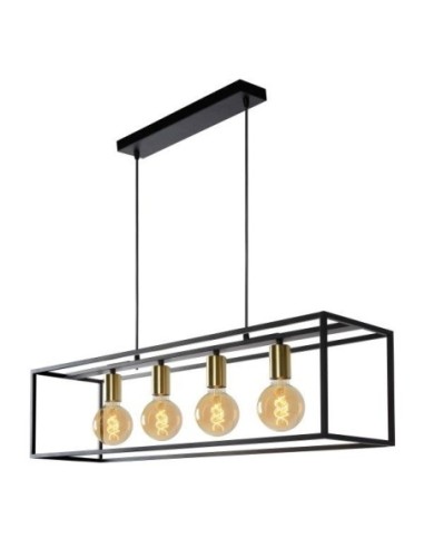 Suspension intérieure Led Ruben 4 points lumineux - Lucide Leluminaireled.com