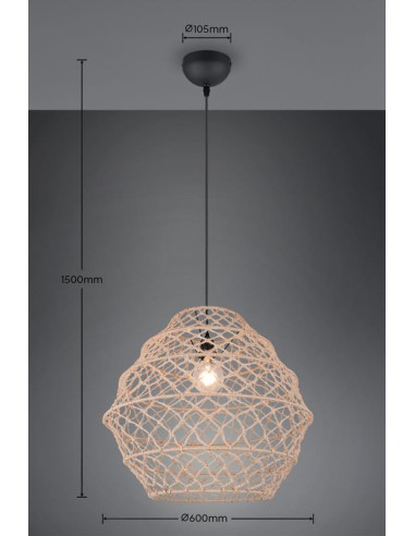 HIVE 60 cm suspension chanvre de TRIO