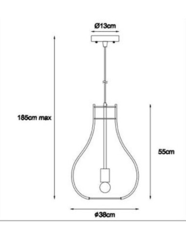 Suspension intérieure Led Bodo - Lucide Leluminaireled.com