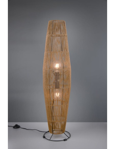 Lampadaire MIKI ø 25cm - Trio Casalum en papier et métal