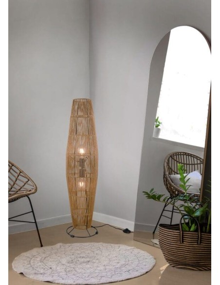 Trio Casalum - Lampadaire MIKI - en métal et papier, IP20 , 2x E27