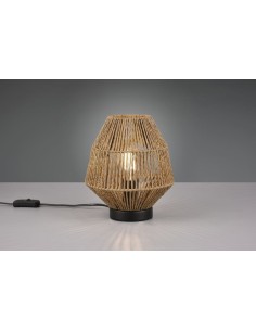 lampe de table MIKI de la marque Trio, design naturel et bohème , IP20, 40 W max ,E27