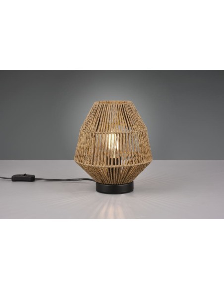 lampe de table MIKI de la marque Trio, design naturel et bohème , IP20, 40 W max ,E27