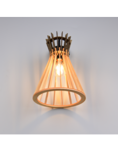 Applique murale  Alice - Trio  en bois MDF et métal - IP20 - 1X E27 -10W max