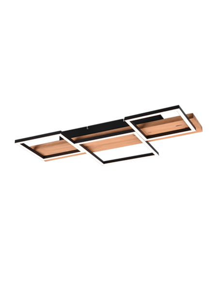 Plafonnier Led intégrée luminosité variable - Trio - Harper III