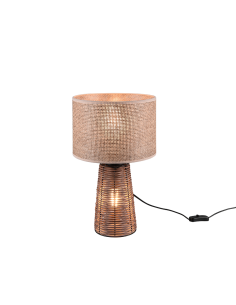 Lampe de table Led  culot E27 - Trio - Straw