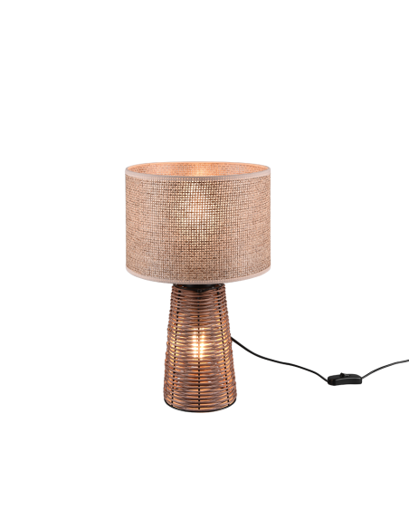 Lampe de table Led  culot E27 - Trio - Straw