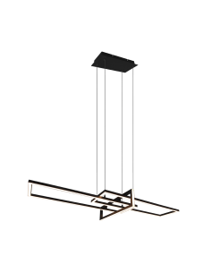 Suspension Led intégrée luminosité variable - Trio - Salinas