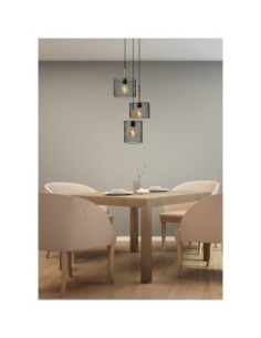 Suspension intérieure Led Baskett 3 points lumineux - Lucide Leluminaireled.com 2