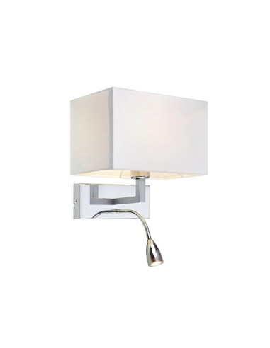 Applique murale-Markslöjd-Savoy- liseuse LED intégrée 485 lumens, lumière blanc chaud, culot E27.