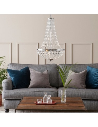 Lustre E14, max. 40W, IP20, chromé – Markslöjd – Gränsö intérieur | Markslöjd