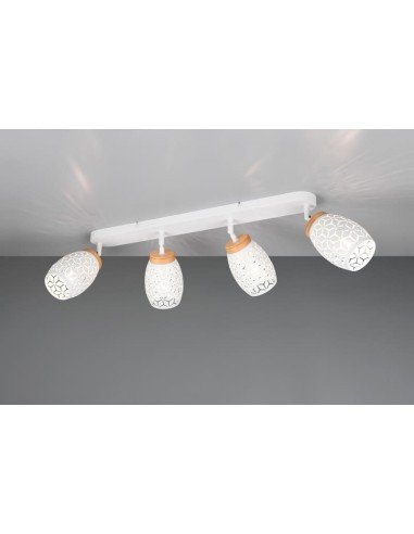 TRIO - Applique Bidar en blanc, 4xE14 , 10 W maximum