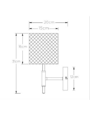Applique intérieure murale Led Baskett - Lucide Leluminaireled.com
