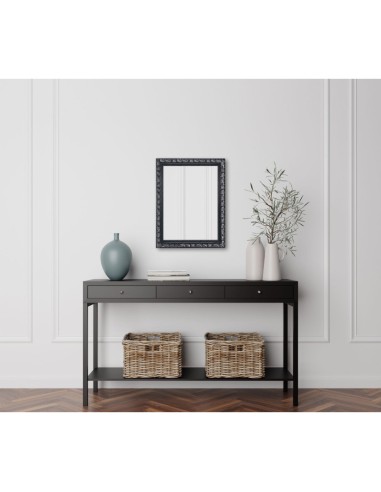 Miroir encadré noir 55x70cm | Mirrors and More