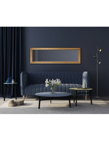 Mirrors and More - Tanja - Miroir encadré doré 50x150cm