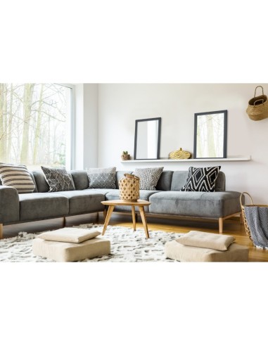 Miroir encadré anthracite 48x68cm | Mirrors and More