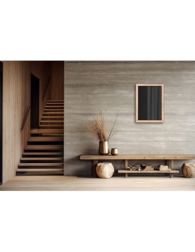 Mirrors and More - Kim - Miroir encadré chêne chair 48x68cm