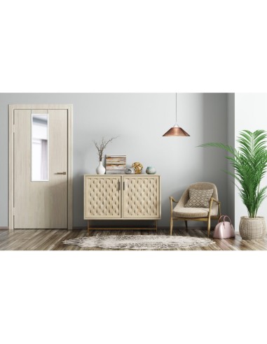 Mirrors and More - Ria - Miroir de porte suspendu blanc 30x120cm